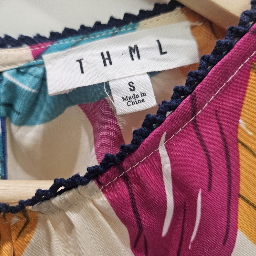 THML Multicolor Patterned Blouse - image 3